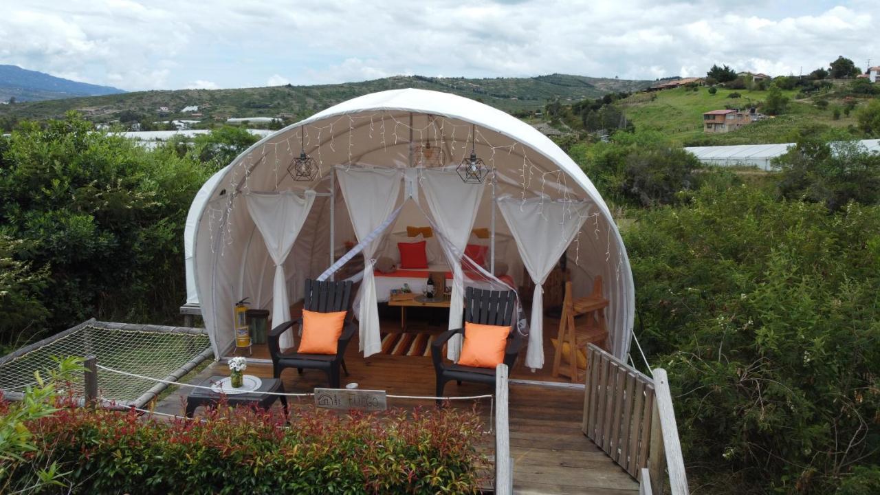 Origen Glamping En Villa De Leyva Exteriér fotografie